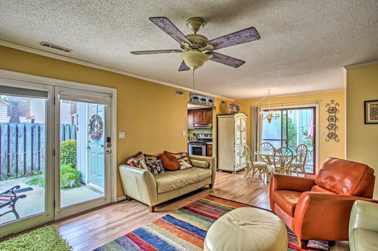 North Myrtle Beach Home With Patio - Walk To Beach! Esterno foto